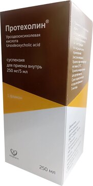 Протехолин суспензия 250 мг/5 мл 250 мл