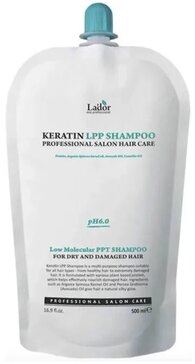 Lador Кератиновый шампунь для ежедневного ухода Keratin LPP Shampoo 500 мл