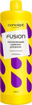 Concept fusion шампунь для волос увлажняющий 1л