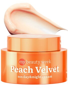 7DAYS Крем для лица питательный антивозрастной с пантенолом PEACH VELVET 50 мл