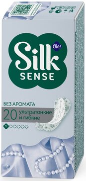 Ola! silk sense прокладки ежедневные light стринг-мультиформ 20 шт