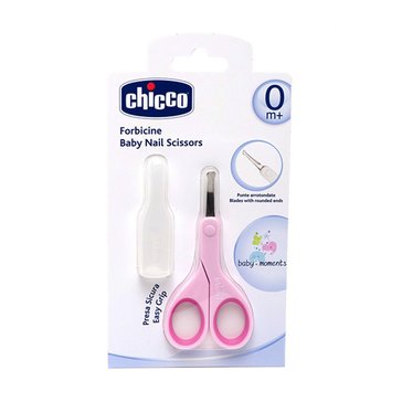 Chicco ножницы безопасные розовые 65260.32