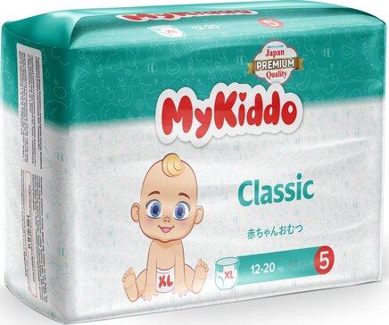 Mykiddo classic подгузники-трусики р.xl /12-20кг 34 шт