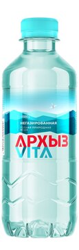 Архыз Vita вода горная природная негазированная 0.33 л