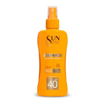 KRASSA Sun Expert Спрей солнцезащитный SPF40 180 мл