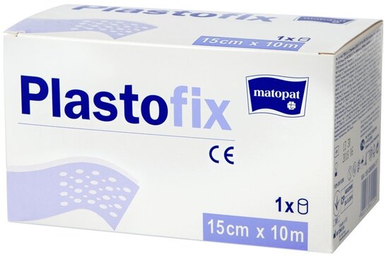 Matopat plastofix лента на нетканой основе самоклеящаяся 15смx10м 1 шт