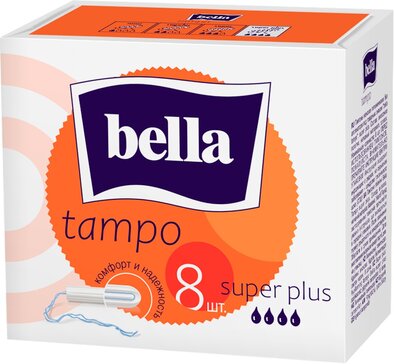 Bella тампоны 8 шт premium comfort super plus