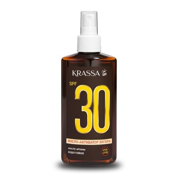 KRASSA Масло активатор загара SPF30 150 мл