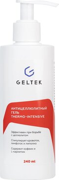 Гельтек body-care гель антицеллюлитный thermo-intensive 240мл