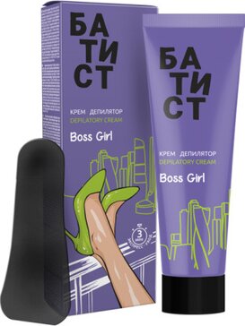 Батист крем-депилятор 100мл boss girl