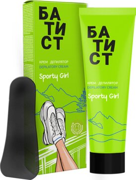 Батист крем-депилятор 100мл sporty girl