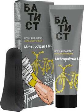 Батист крем-депилятор 100мл metropolitan men