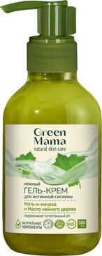 Green mama формула тайги гель-крем нежный для интимной гигиены 300мл мать-и мачеха и масло чайн.дерева