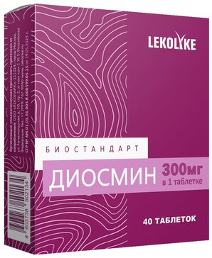 Lekolike таб биостандарт диосмин  40 шт