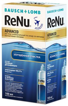 ReNu Advanced Раствор для линз универсальный 100 мл