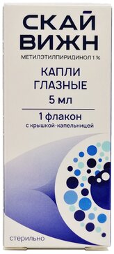 Метилэтилпиридинол Скайвижн капли глазные 5 мл