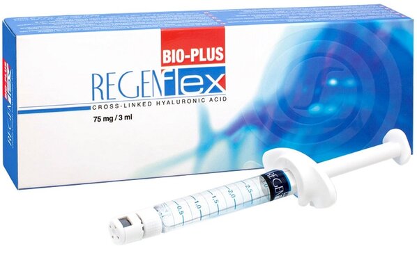 Regenflex Bio-plus протез синовиальной жидкости 2,5%, 75 мг/3 мл, шприц 1 шт