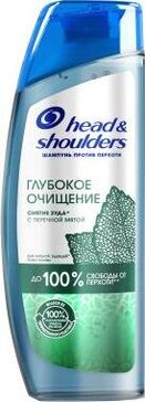 Head & shoulders шампунь глубокое очищение снятие зуда против перхоти 300мл