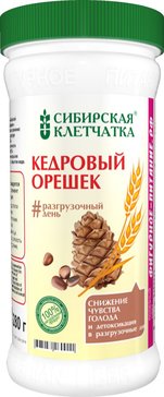 Клетчатка сибирская 280г кедровый орешек