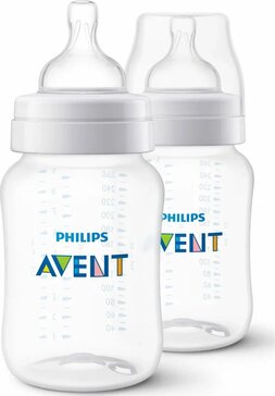 Бутылочка для кормления Philips Avent Anti-colic SCY103/02, 260 мл, 1 мес+, 2 шт