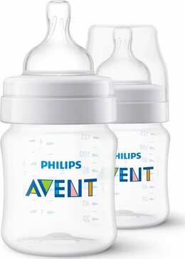 Бутылочка для кормления Philips Avent Anti-colic SCY100/02, 125 мл, 0 мес+, 2 шт