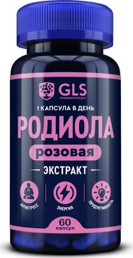 GLS Родиола розовая капс 60 шт