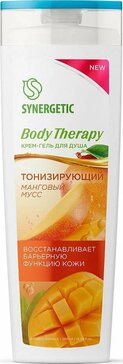 Synergetic Body Therapy Крем-гель для душа тонизирующий Манговый мусс 380 мл