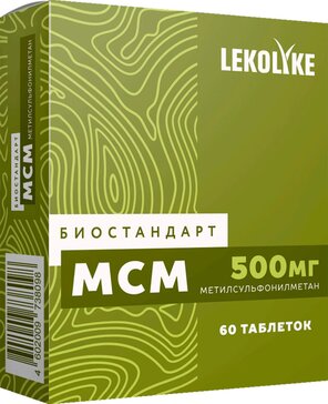 Lekolike таб биостандарт мсм 60 шт