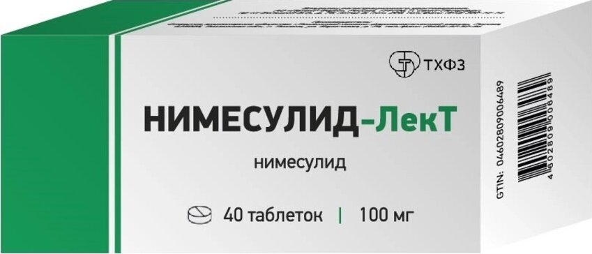 Купить нимесулид-лект таб 100 мг 40 шт (нимесулид) от 129 руб. в городе Киров в интернет-аптеке Планета Здоровья