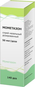 Мометазон спрей назальный дозированный 50мкг/доза 140доз фл 1 шт тульская фф