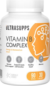 Витамины группы В Ultrasupps, 90 мягких капсул