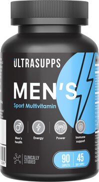 Витаминно-минеральный комплекс для мужчин Ultrasupps, 90 каплет