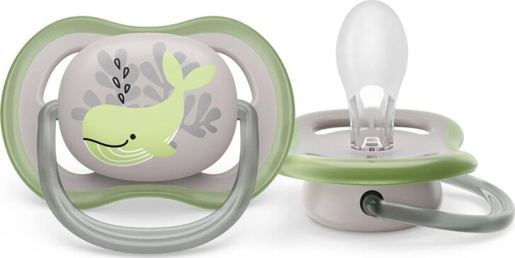 Пустышка силиконовая Philips Avent SCF086/05 с футляром для хранения и стерилизации, 6-18 мес, 1 шт