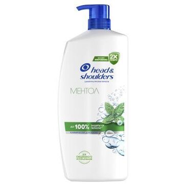 Head & shoulders шампунь 800мл ментол