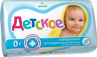 Весна мыло детское 90г