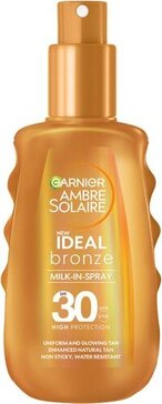 Garnier ambre solaire спрей усилитель загара идеальный загар солнцезащитный spf30 150мл