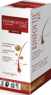 Ринфолтил силекс шампунь против выпадения волос усиленная формула 200мл кремний