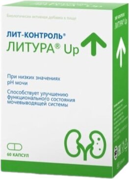 Лит-Контроль Литура Up капс 60 шт