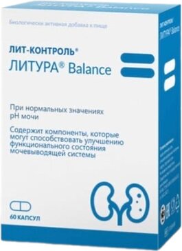 Лит-Контроль Литура Balance капс 60 шт