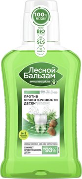 Лесной Бальзам ополаскиватель на отваре трав с корой дуба против кровоточивости десен 250 мл