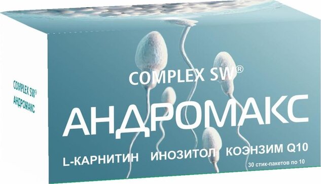 Андромакс порошок 10 г стик 30 шт Complex SW 