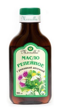 Мирролла масло 100мл репейное с ромашкой