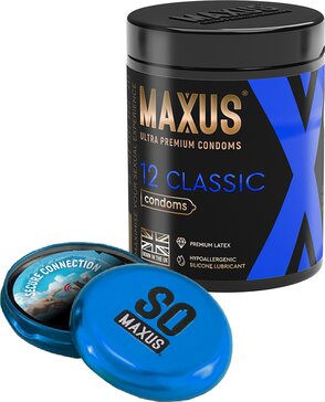 Презервативы классические Maxus classic 12 шт