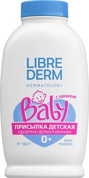 Librederm baby присыпка детская 100г с цинком