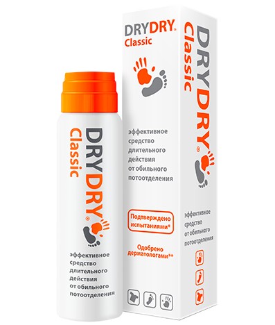 DRYDRY Classic средство от обильного потовыделения длительного действия 35 мл