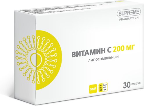 Supreme Pharmatech Липосомальный витамин С капс 30 шт