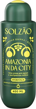 Solzao гель-уход для душа amazonia in da city 400мл с экстрактом лайма