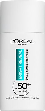 Loreal bright reveal флюид для лица против пигментации spf50+ 50мл