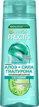 Garnier fructis шампунь увлажняющий 400мл алоэ+сила гиалурона