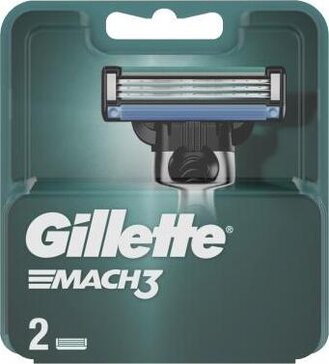 Сменные кассеты Gillette Mach3 2 шт